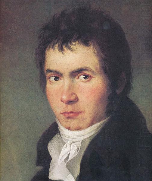 Ludwig van Beethoven, unknow artist